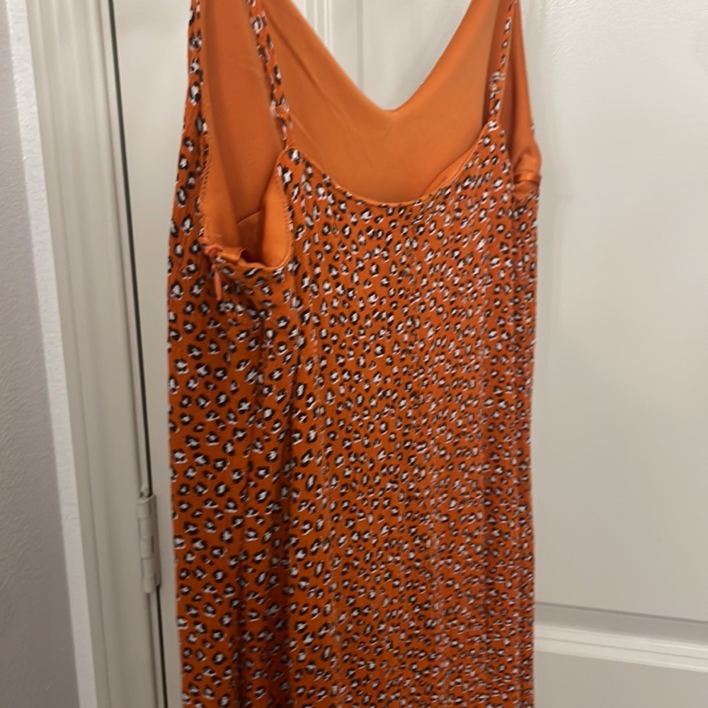 Cheetah Print Midi-Dress - Gem